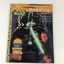 Star Wars Story Workbook Grades 2-3 Luke&#39;s Battle With Darth Vader Vintage 1997 - £11.63 GBP