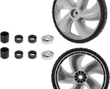 2Pack Lawn Mower Wheels Compatible With Craftsman Husqvarna Poulan Poula... - $49.52