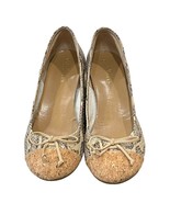 Cole Haan Womens Air Tali Ironstone Snake Print Wedge Heels Size 10B - $72.00