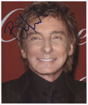 Barry Manilow SIGNED 8 x 10 Photo + COA Lifetime Guarantee - £67.62 GBP