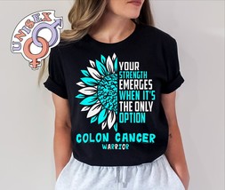 Colon Cancer Shirt, Awareness Shirt for Fighter Warrior Survivor,tShirt for wome - £20.96 GBP