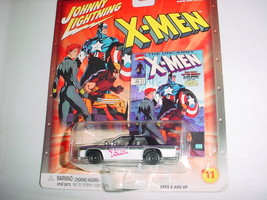 Johnny Lightning Marvel X-MEN Crown Victoria With Rubber Tires Free Usa Shipping - £9.74 GBP
