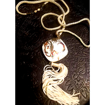 Vintage Colossal Tasseled Vtg. Necklace - $35.64