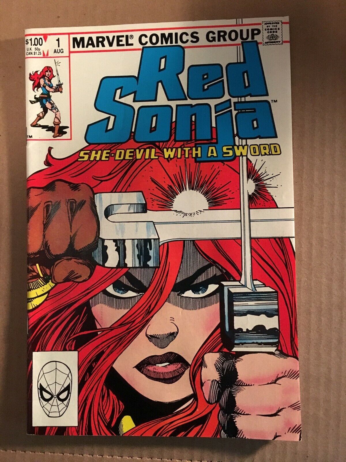 Red Sonja #1 Marvel Comic Book 1983 VF+ Condition CONAN - £5.05 GBP