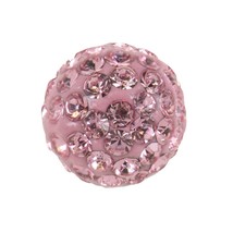 Studex Sensitive Small 4.5mm Light Rose Crystal Fireball Stainless Steel... - £8.02 GBP