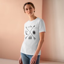 Women&#39;s Cotton Tee: Premium Casual Comfort with Relaxed Fit and Crew Neck - £18.16 GBP+