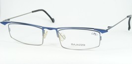 Vintage BAJAZZO IMPULSE 05 Fd Blau/Silber Brille Brillengestell 49-16-133mm - $80.59