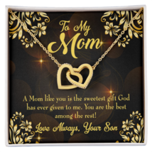 To Mom Sweetest of God to Son Inseparable Necklace - £53.11 GBP+