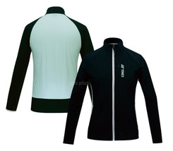 YONEX 25F/W Women&#39;s Badminton Woven Training Jacket Sports Top Black 253... - $123.60
