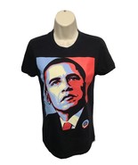 Obey Barack Obama Womens Medium Black TShirt - $23.76