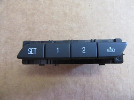 2014 -2019 Cadillac XTS Seat Memory Switch Driver LH Black W/O Bracket 2... - $12.86