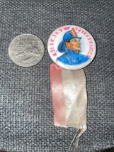 Original Old Firemen’s Celebration Pinback Button Pin - $9.49