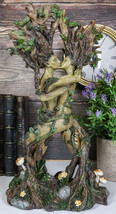 Dance Of Spring Greenman And Tree Woman Couple Gaia Dryad Ent Kissing Fi... - £29.48 GBP
