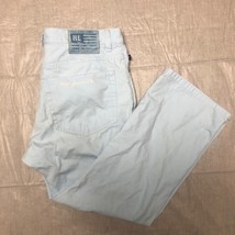Ralph Lauren Polo Jeans Company Crop Pants Size 8 Light Blue - £12.32 GBP