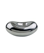 Modern Metallic Silver Candy Trinket Bowl Chicago Bean Inspired Generati... - £73.45 GBP