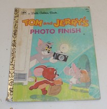 Tom and Jerry’s Photo Finish - Book 124 - A Little Golden Book - $12.49