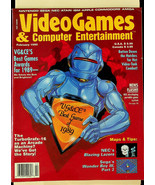 Video Games &amp; Computer Entertainment Magazine (Feb 1990) - $46.74