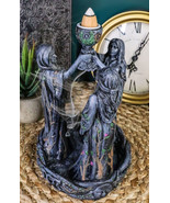 Ebros Triple Goddess Maiden Mother &amp; Crone Backflow Cone Incense Burner - $61.11 CAD