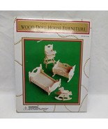 *Open Box* Child&#39;s Bedroom Set Wood Doll House Furniture - $179.27 MXN