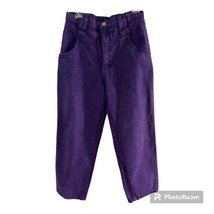 Vintage Roper Purple High Rise Straight Denim Jeans Womens Size 13 Western Mom - £50.73 GBP