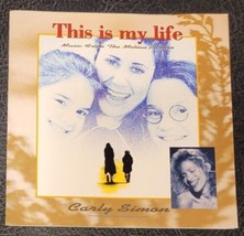 This Is My Life Movie Soundtrack by Carly Simon (CD 1992 Reprise) Will Lee - £7.88 GBP