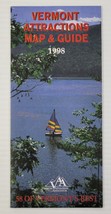 *L1) Vintage 1998 Vermont Foldable Attractions Map & Guide - $9.89 *L1) Vintage 1998 Vermont Foldable Attractions Map & Guide - $9.89