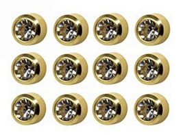 Caflon Surgical Regul 4mm Ear piercing Earrings studs 12 pair April Gold... - €18,73 EUR