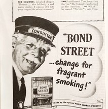 1947 Bond Street Pipe Tobacco Advertisement Philip Morris Vintage Smokin... - $27.36 CAD