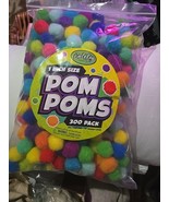 Mini Soft Pompoms Craft Ball - Kids Sewing Decor Jewelry Making Pom Poms... - $128.84 MXN