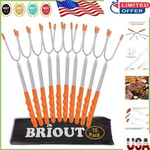 Portable 45″ Stainless Telescoping Marshmallow Roasting Forks - Dishwash... - $627.56 MXN