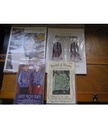 Lot of Oregon Trail Jacket from Jeans Shades of Santa Fe Dress Folk Art ... - £6.75 GBP