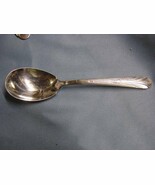 Monroe/International 1939 Brandon 6-7/8&quot; round bowl soup spoon - $112.90 MXN