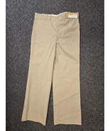 Vintage Sears Mens Pants Perma-Prest Twill Full Cut Work n&#39; Leisure 36x3... - $18.00