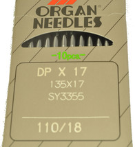 Organ Industrial Sewing Machine Needle 135X17-110 - £4.78 GBP