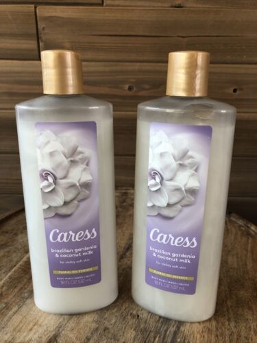 Primary image for 2 Caress Brazilian Gardenia & Coconut Milk Body Wash 18 Oz. Each