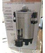 HomeCraft CU30SS Quick-Brewing 1000-Watt Automatic Coffee Urn, 30-Cup, S... - £34.88 GBP