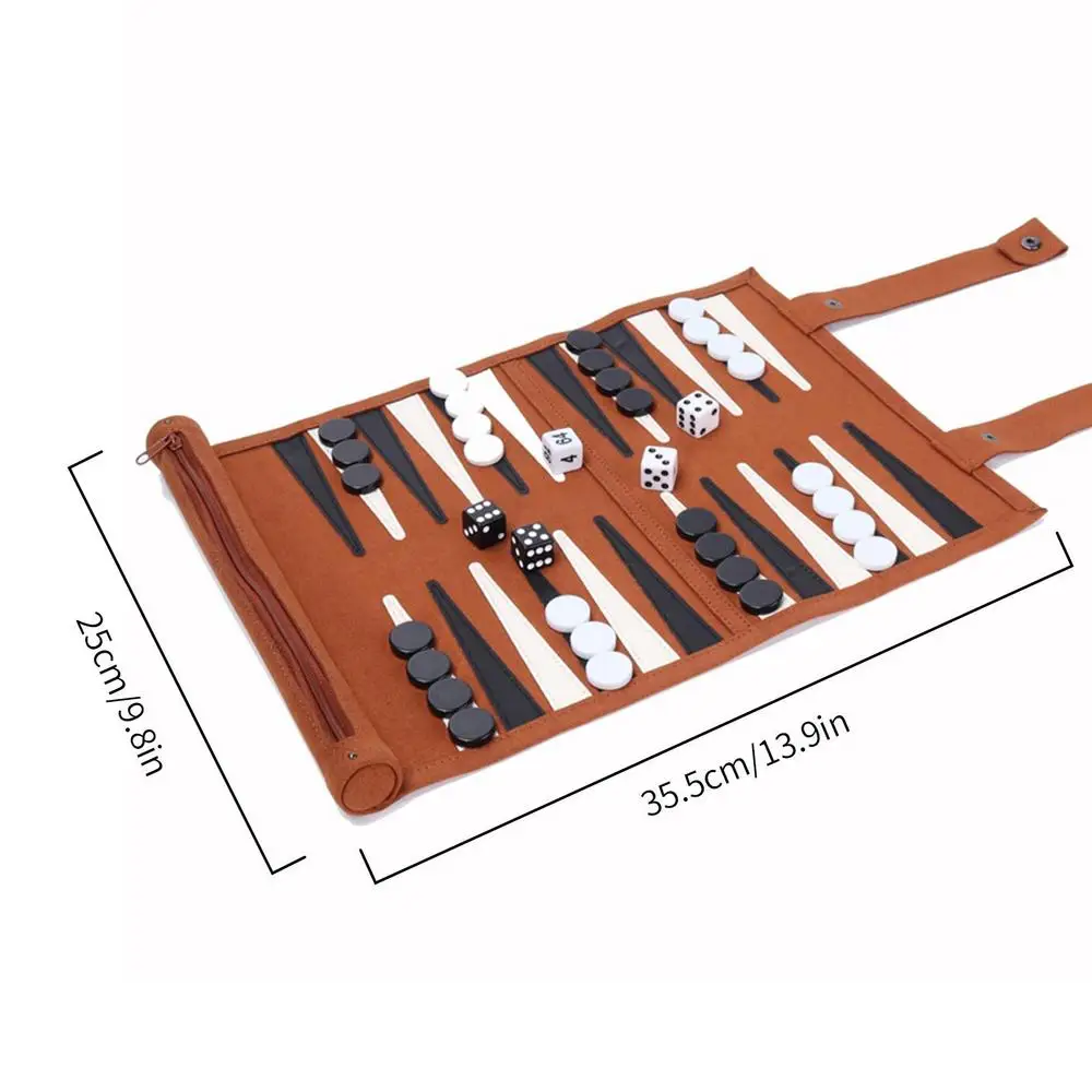 en Chess Backgammon Checkers Set Foldable d Game International Chess Folding Cho - £137.72 GBP