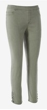 Chicos 0.5 Perfect Stretch Pull On Girlfriend Slim Leg Ankle Pants Women... - $13.50