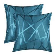 Pack of 2 Throw Pillow Covers Cases for Couch Sofa Home Decor Modern - £18.00 GBP