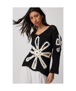NWT URBAN OUTFITTERS Mandinga Copo Crochet Cutout Sweater $281 SMALL 2/4... - $166.17 CAD