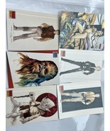 1993 Star Wars Galaxy Series 1 Set of 6 Yoda, Leia, Lando, Chewbacca - $18.81 CAD