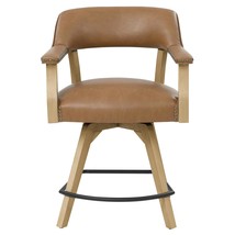 Steve Silver Co Rylie Dining Arm Chair, Brown, Tan - $289.99