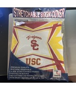 Book Cover USC College California Stretchable Fabric Protective Book Covers - $7.43