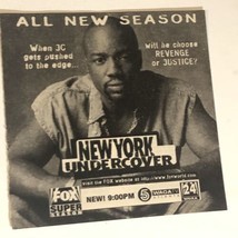 New York Undercover Tv Guide Print Ad Malik Yoba TPA8 - £4.43 GBP