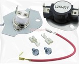 Electric Dryer Thermostat Thermal Cutoff Kits Whirlpool WED5300SQ0 Kenmo... - $14.20