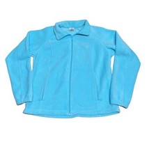 Columbia Jacket Turquoise Teal Blue Fleece Womens XLarge XL Blue Full Zi... - £29.31 GBP