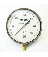 Trerice 600CB4502LA140 0-300PSI Pressure Gauge 4.5&quot; Face 1/4&quot; NPT New - $24.30 CAD