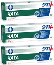 3 PACK 911 CHAGA GEL-BALM 100ml FOR JOINTS - $50.00