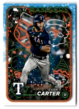 2024 Topps Holiday Image Variation #H141 Evan Carter NM-MT RC Rookie Ra ID:75177 - $5.93