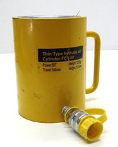 Vevor Thin Type Hydraulic Oil Cylinder 50T, 100mm FCY-50 - NOB NEW! - £59.54 GBP